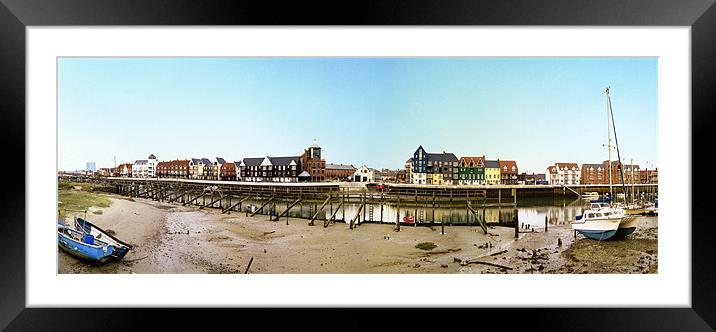 Harbourside, Littlehampton Framed Mounted Print by graham young