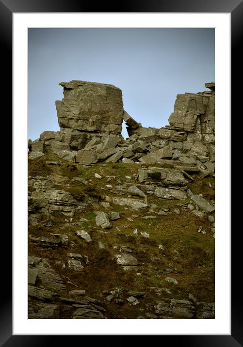 The White Lady Framed Mounted Print by graham young