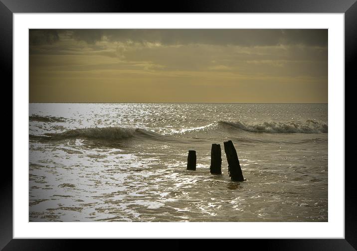 The Rising Tide Framed Mounted Print by graham young