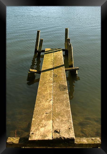 The Jetty Framed Print by graham young