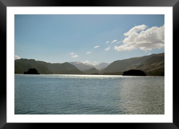 Derwentwater Framed Mounted Print by graham young