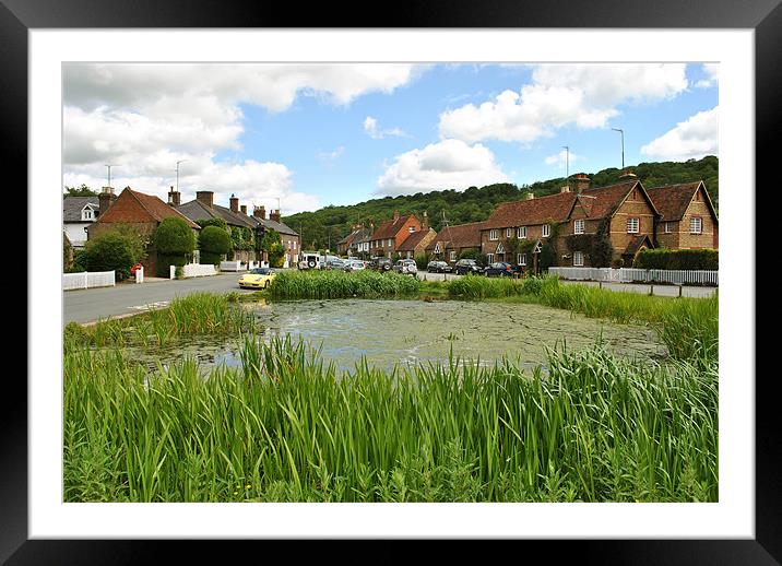 Aldbury,Hertfordshire Framed Mounted Print by graham young
