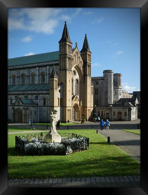 Majestic Buckfast Abbey Church Framed Print by graham young