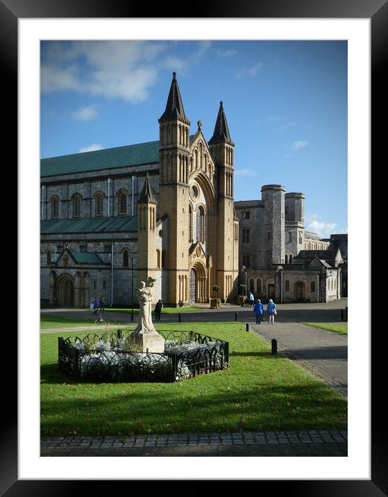 Majestic Buckfast Abbey Church Framed Mounted Print by graham young
