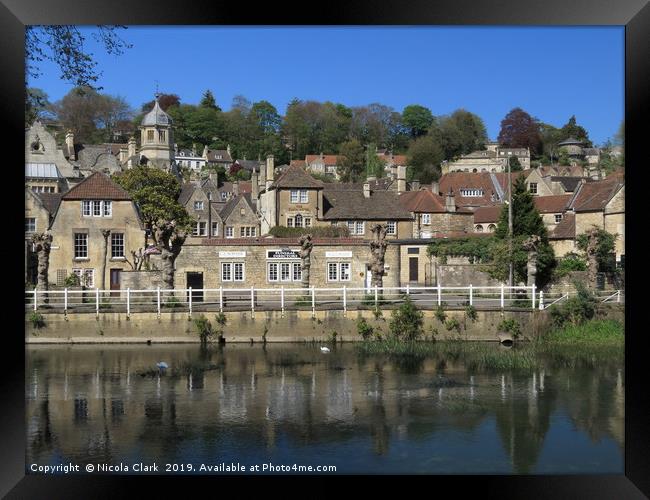 Bradford on Avon Framed Print by Nicola Clark