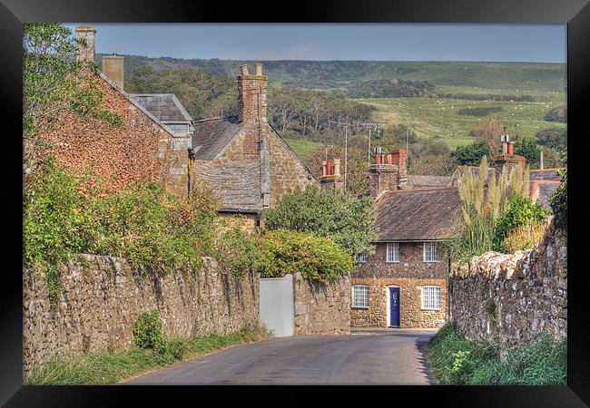 Abbotsbury Framed Print by Nicola Clark