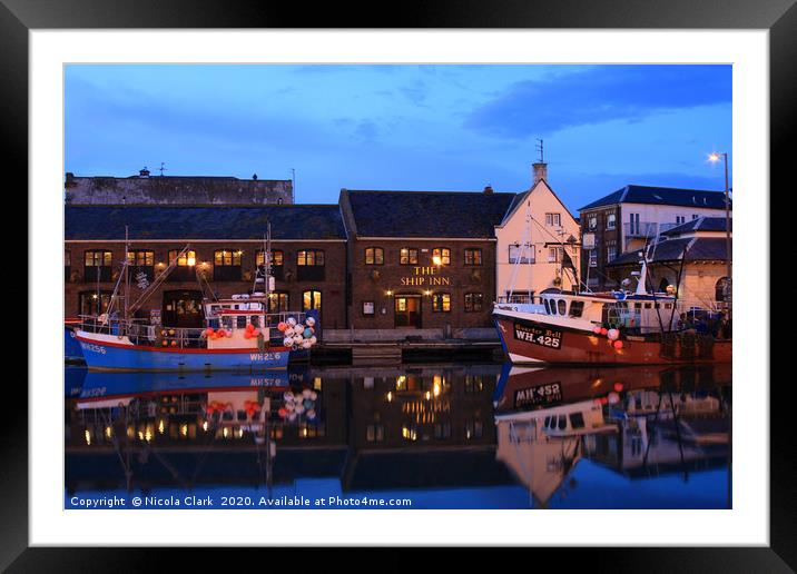 The Ship Inn Framed Mounted Print by Nicola Clark