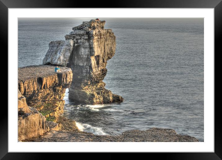 Pulpit Rock Framed Mounted Print by Nicola Clark