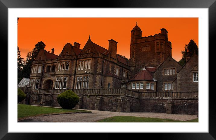 Ingelwood house, Alloa Framed Mounted Print by Ian Coyle