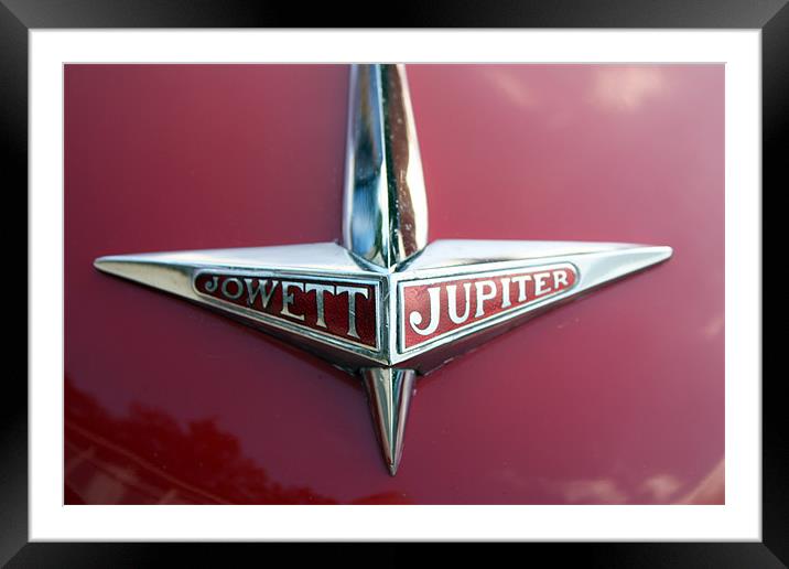 Jowett Jupiter Framed Mounted Print by Ian Coyle