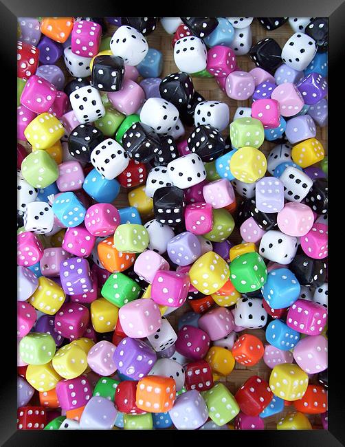 The dice are cast. Framed Print by john Smith