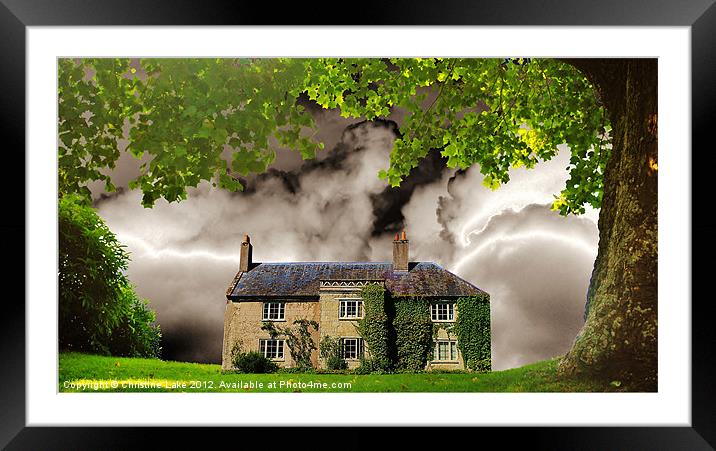 A Country Life Framed Mounted Print by Christine Lake