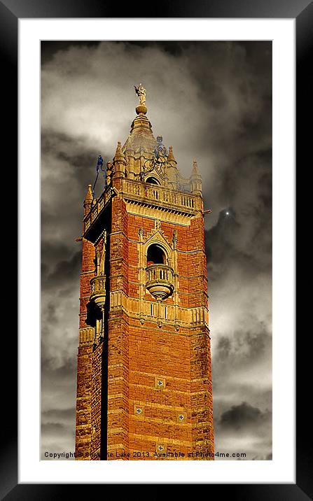 Cabot Tower Framed Mounted Print by Christine Lake