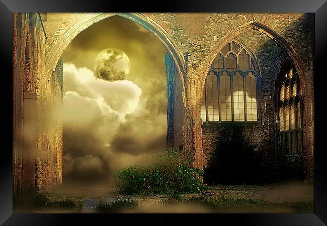 Ancient Sanctuary Framed Print by Christine Lake