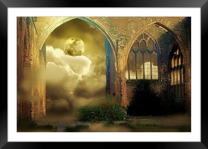 Ancient Sanctuary Framed Mounted Print by Christine Lake
