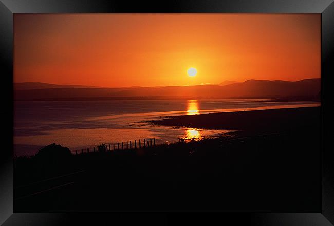Sunrise over Dornach Framed Print by Derek Wallace