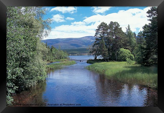 Loch Morlich Framed Print by Derek Wallace