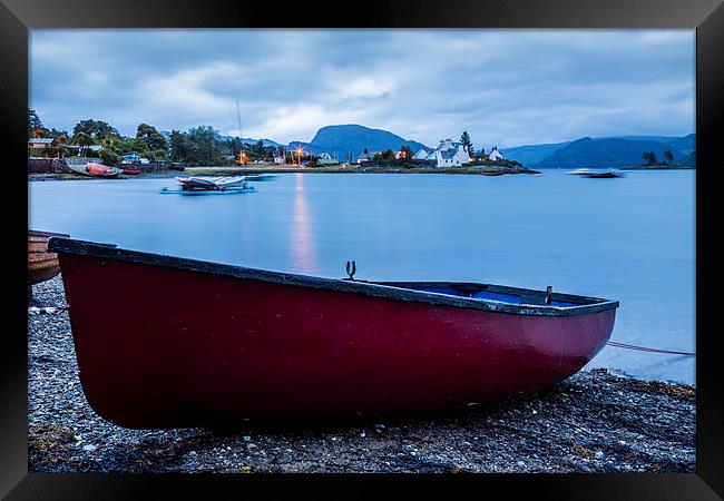 Plockton - Early Morning Framed Print by David Lewins (LRPS)