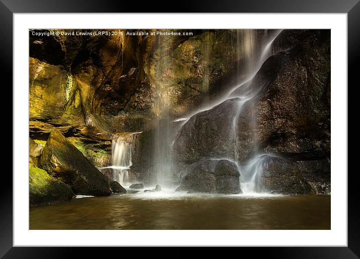 Routin Linn - Northumberland Framed Mounted Print by David Lewins (LRPS)