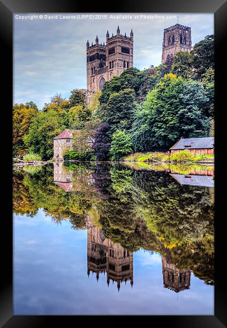 Durham Cathedral Framed Print by David Lewins (LRPS)