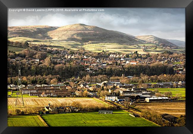 Wooler Northumberland Framed Print by David Lewins (LRPS)