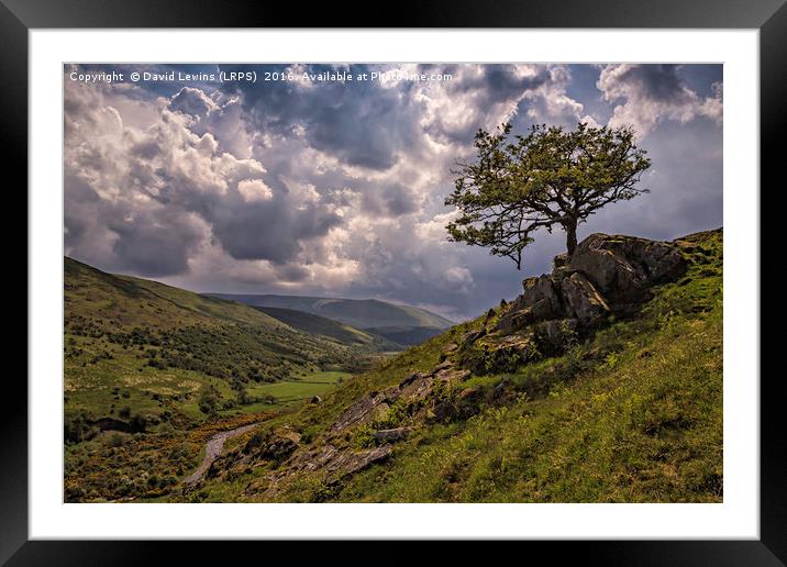 Coming Storm - College Valley, Northumberland Framed Mounted Print by David Lewins (LRPS)
