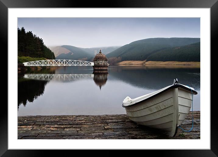 Talla Reservoir - Scottish Borders Framed Mounted Print by David Lewins (LRPS)