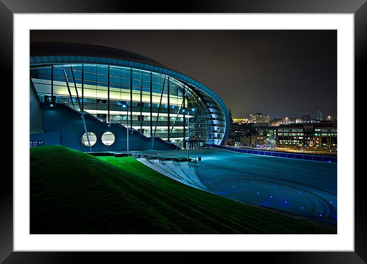 The Sage - Gateshead Framed Mounted Print by David Lewins (LRPS)