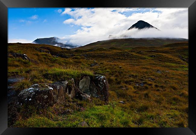 Sgurr nan Gobhar, Isle of Skye Framed Print by David Lewins (LRPS)