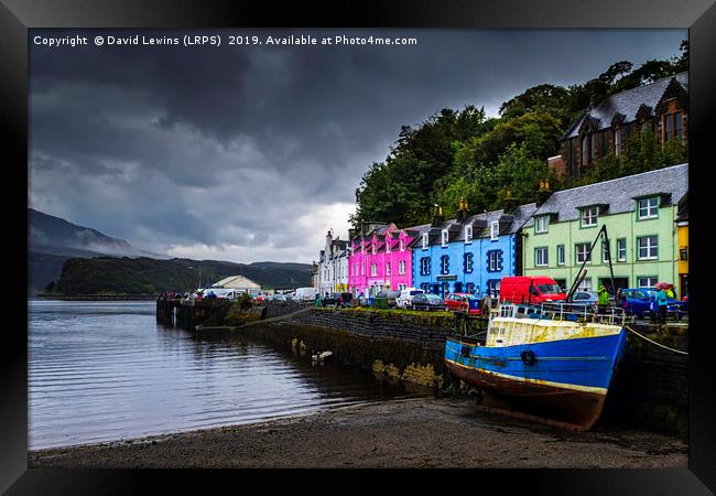 Portree Framed Print by David Lewins (LRPS)