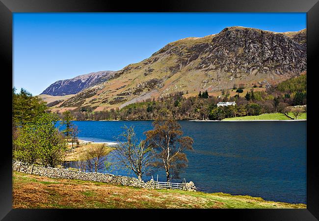 Hassness House, Buttermere Framed Print by David Lewins (LRPS)