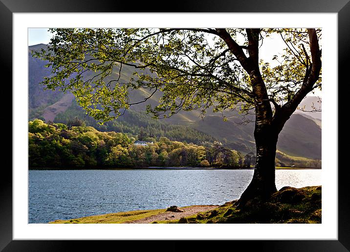 Buttermere and Hassness House Framed Mounted Print by David Lewins (LRPS)