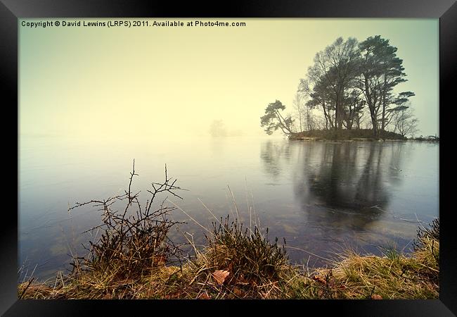 Tarn Hows, Cumbria Framed Print by David Lewins (LRPS)