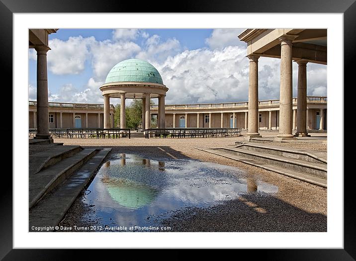 Eaton Park Bandstand, Norwich Framed Mounted Print by Dave Turner