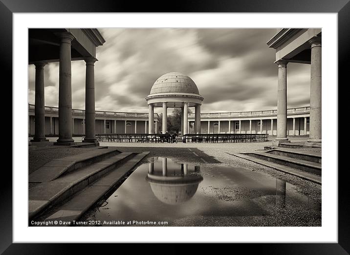 Eaton Park Bandstand, Norwich Framed Mounted Print by Dave Turner