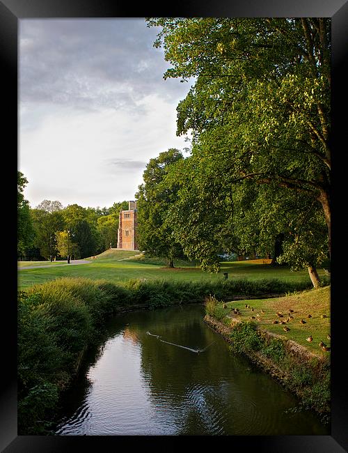 Chapel View Framed Print by Robert Geldard