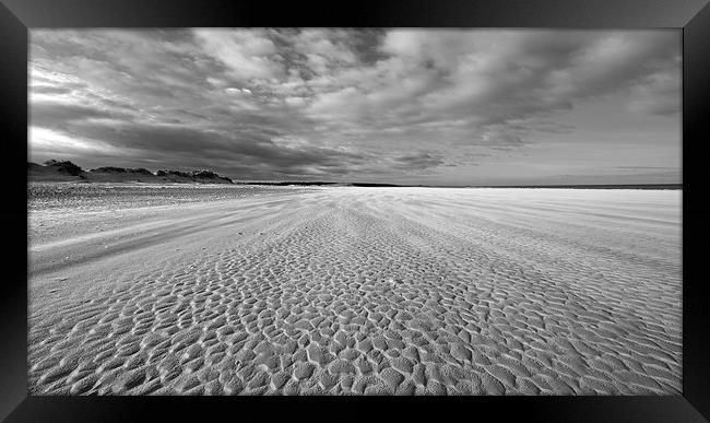  Textured Vista Framed Print by Robert Geldard