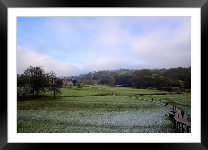  Frosty Pilgrimage   Framed Mounted Print by Robert Geldard