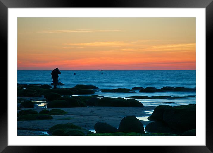 Tranquil Framed Mounted Print by Robert Geldard