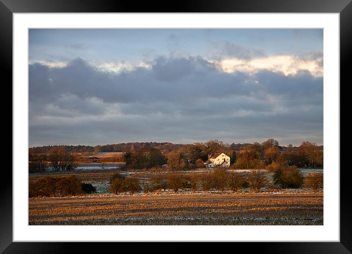 Sculthorpe Mill Framed Mounted Print by Robert Geldard