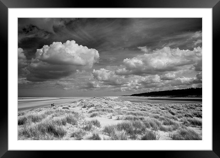 Clouds And Tranquility Framed Mounted Print by Robert Geldard
