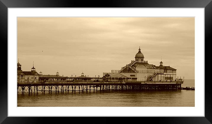 Blackpool Pier Framed Mounted Print by Sheryl Brown