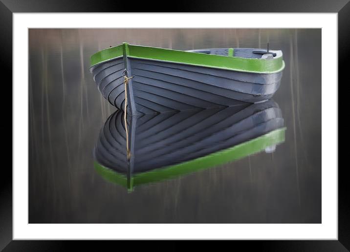 The Art of Reflection... Framed Mounted Print by David Mould