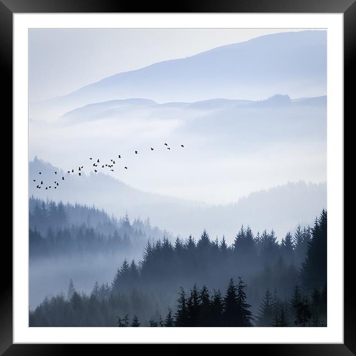 Rising above... Framed Mounted Print by David Mould