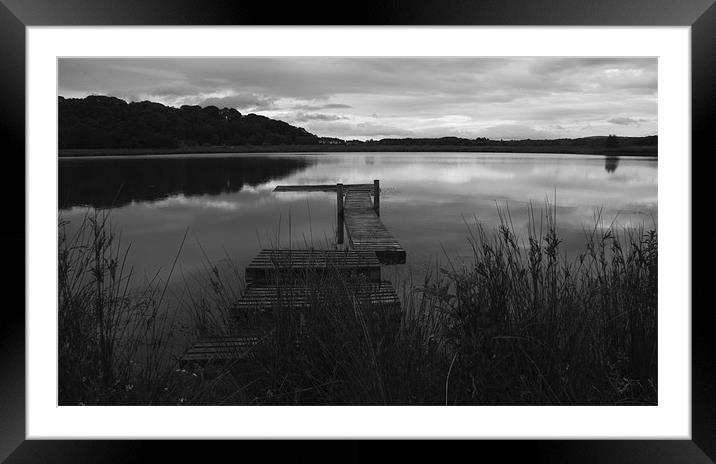 The Jetty Framed Mounted Print by Peter Elliott 