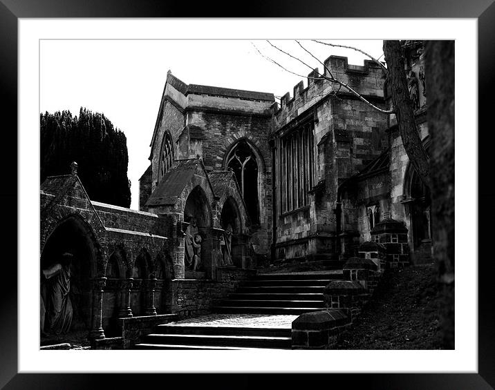 Frome Church Framed Mounted Print by Donna Collett
