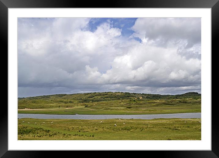 Ogmore River Framed Mounted Print by Donna Collett