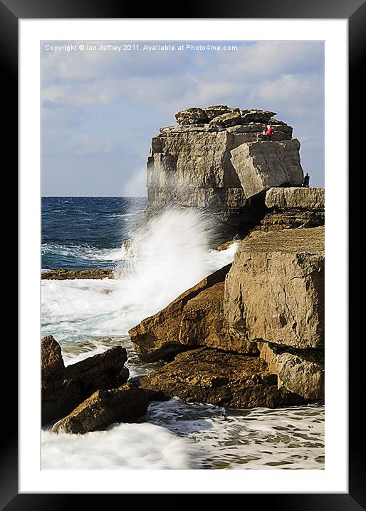 Pulpit Rock Framed Mounted Print by Ian Jeffrey