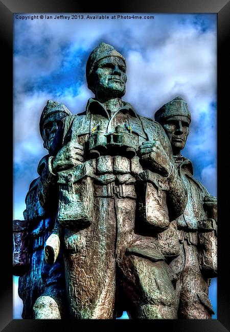 Standing Proud Framed Print by Ian Jeffrey