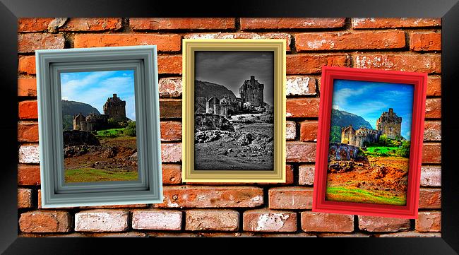 On The Wall Framed Print by Ian Jeffrey